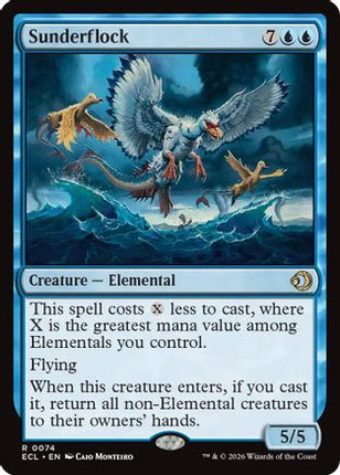 Sunderflock [Lorwyn Eclipsed] Foil