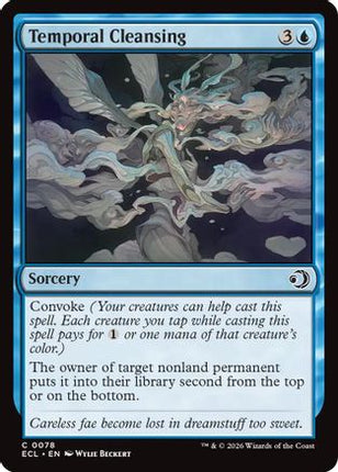 Temporal Cleansing [Lorwyn Eclipsed] Foil