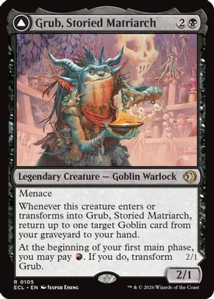 Grub, Storied Matriarch [Lorwyn Eclipsed] Foil