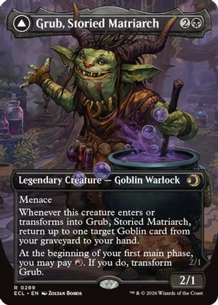 Grub, Storied Matriarch (Borderless) [Lorwyn Eclipsed] Foil