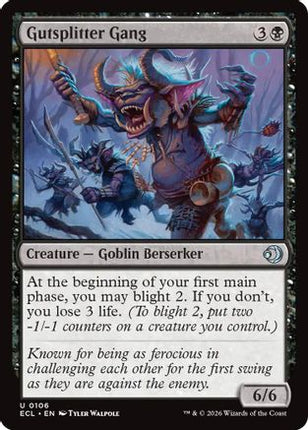 Gutsplitter Gang [Lorwyn Eclipsed] Foil