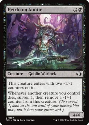 Heirloom Auntie [Lorwyn Eclipsed] Foil