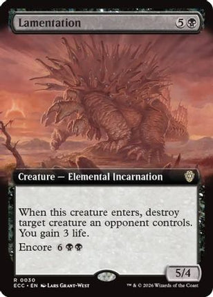 Lamentation (Extended Art) [Commander: Lorwyn Eclipsed]