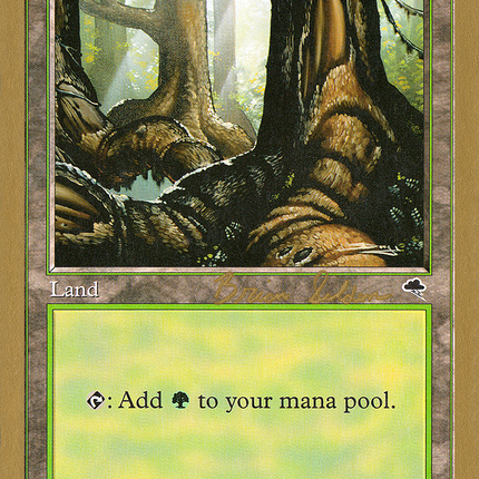 Forest (BS348) [World Championship Decks 1998]