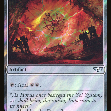 Sol Ring [Warhammer 40,000 Commander] Surge Foil