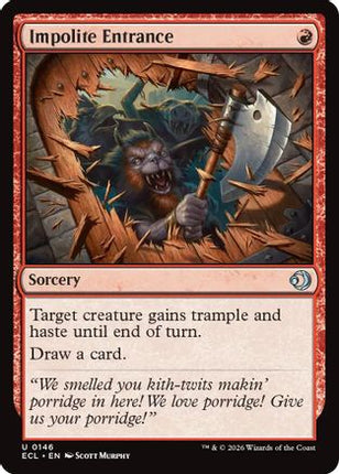 Impolite Entrance [Lorwyn Eclipsed] Foil