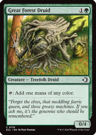 Great Forest Druid [Lorwyn Eclipsed] Foil