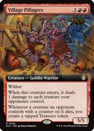 Village Pillagers (Extended Art) [Commander: Lorwyn Eclipsed]