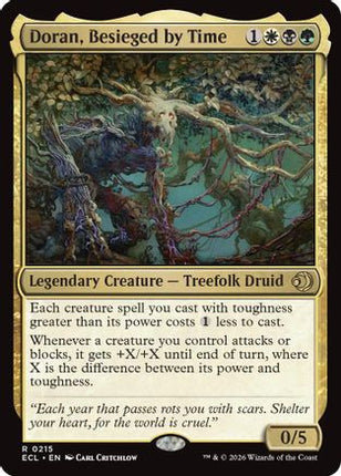 Doran, Besieged by Time [Lorwyn Eclipsed] Foil