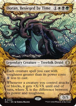 Doran, Besieged by Time (Showcase) [Lorwyn Eclipsed] Foil