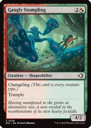 Gangly Stompling [Lorwyn Eclipsed] Foil