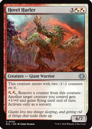 Hovel Hurler [Lorwyn Eclipsed] Foil