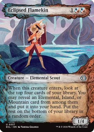 Eclipsed Flamekin (Showcase) [Lorwyn Eclipsed] Foil