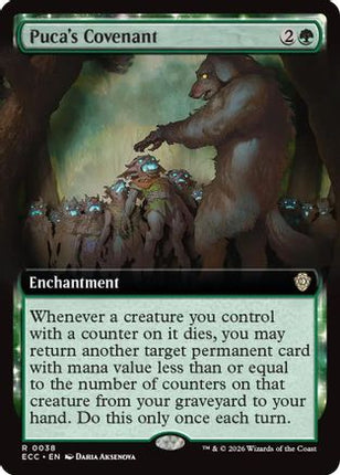 Puca's Covenant (Extended Art) [Commander: Lorwyn Eclipsed] Foil