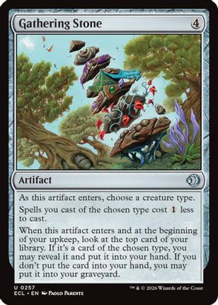 Gathering Stone [Lorwyn Eclipsed] Foil