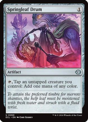 Springleaf Drum [Lorwyn Eclipsed] Foil
