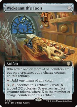 Wickersmith's Tools (Extended Art) [Commander: Lorwyn Eclipsed]