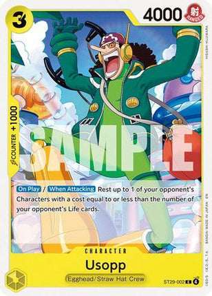 Usopp (ST29-002) - Starter Deck 29: Egghead