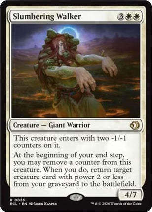 Slumbering Walker [Lorwyn Eclipsed] Foil