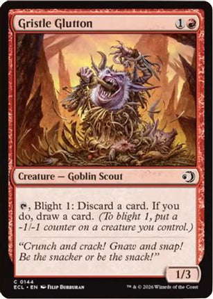 Gristle Glutton [Lorwyn Eclipsed] Foil