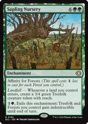 Sapling Nursery [Lorwyn Eclipsed] Foil