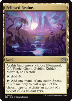 Eclipsed Realms [Lorwyn Eclipsed] Foil