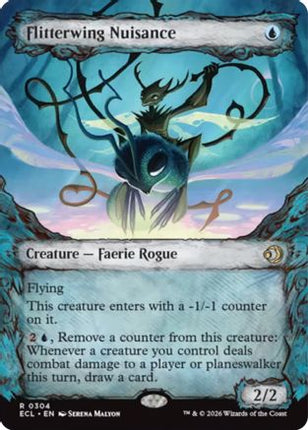 Flitterwing Nuisance (Showcase) [Lorwyn Eclipsed] Foil