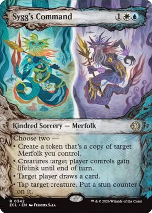 Sygg's Command (Showcase) [Lorwyn Eclipsed] Foil