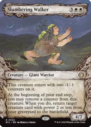 Slumbering Walker (Showcase) [Lorwyn Eclipsed] Foil