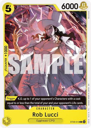 Rob Lucci (ST29-013) - Starter Deck 29: Egghead