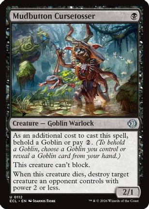 Mudbutton Cursetosser [Lorwyn Eclipsed] Foil