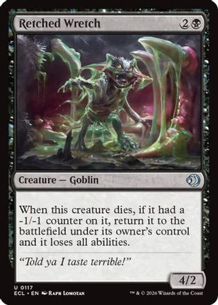 Retched Wretch [Lorwyn Eclipsed] Foil