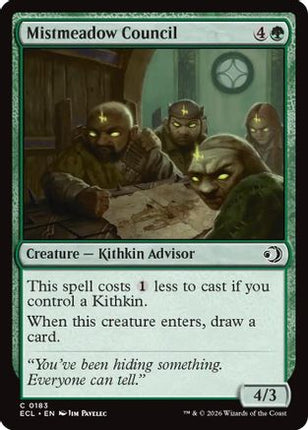 Mistmeadow Council [Lorwyn Eclipsed] Foil