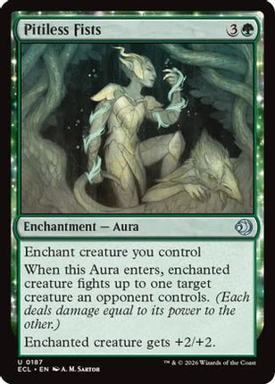 Pitiless Fists [Lorwyn Eclipsed] Foil