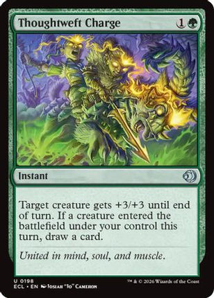 Thoughtweft Charge [Lorwyn Eclipsed] Foil