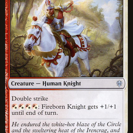 Fireborn Knight [Throne of Eldraine]