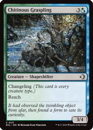 Chitinous Graspling [Lorwyn Eclipsed] Foil