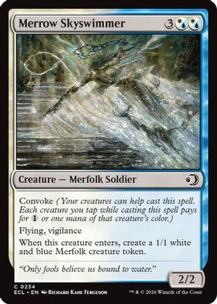 Merrow Skyswimmer [Lorwyn Eclipsed] Foil