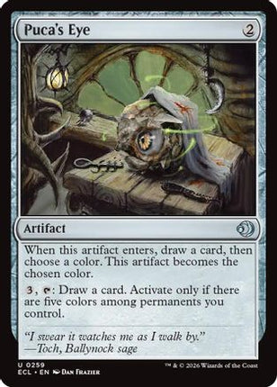 Puca's Eye [Lorwyn Eclipsed] Foil