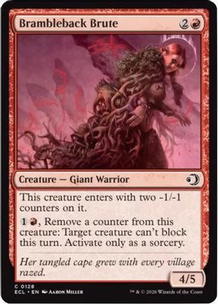 Brambleback Brute [Lorwyn Eclipsed] Foil