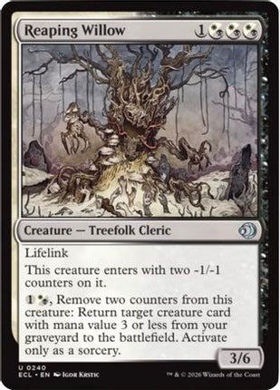 Reaping Willow [Lorwyn Eclipsed] Foil
