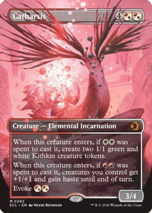 Catharsis (Borderless) [Lorwyn Eclipsed] Foil
