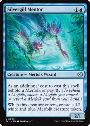 Silvergill Mentor [Lorwyn Eclipsed] Foil