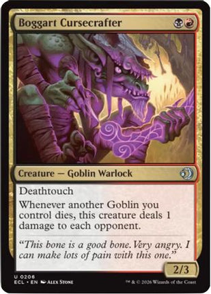 Boggart Cursecrafter [Lorwyn Eclipsed] Foil