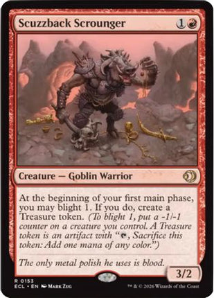 Scuzzback Scrounger [Lorwyn Eclipsed] Foil