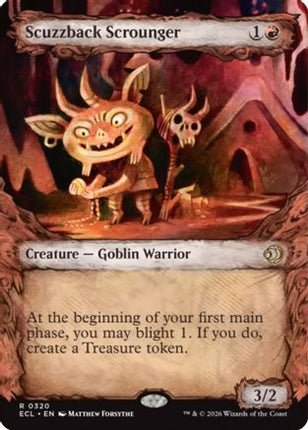 Scuzzback Scrounger (Showcase) [Lorwyn Eclipsed] Foil