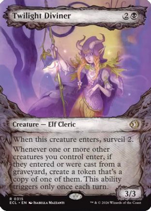 Twilight Diviner (Showcase) [Lorwyn Eclipsed] Foil