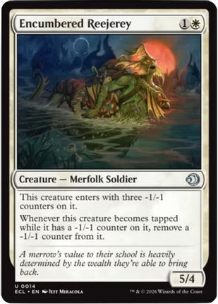 Encumbered Reejerey [Lorwyn Eclipsed] Foil