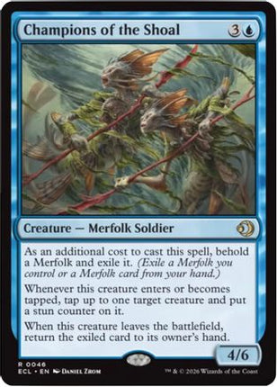 Champions of the Shoal [Lorwyn Eclipsed] Foil