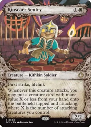 Kinscaer Sentry (Showcase) [Lorwyn Eclipsed] Foil